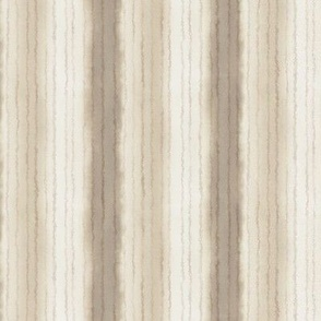 Textured beige and white watercolor striped pattern by Erica MacDonald.