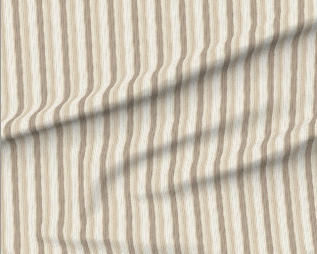 Close-up of striped fabric with a subtle pattern